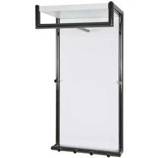 Haku-Möbel Wandgarderobe 13347 Weiß