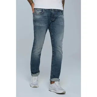 Camp David Straight-Jeans »NI:CO:R611«, mit markanten Steppnähten CAMP DAVID dark-used-vintage