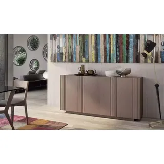 Kommode Sideboard Wohnzimmer 180 x 48 x 88 cm Modern Luxus - Braun