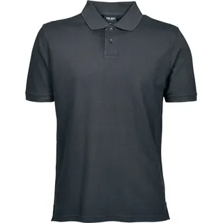 Tee Jays 1400 | Herren Heavy Poloshirt - bis 60 °C waschbar - Farbe: Dark Grey (Solid) - Größe: 4XL - Grau