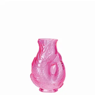 Fischvase Jacquard Gift-Company pink, 11x16x7 cm
