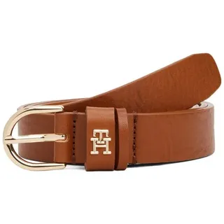 Tommy Hilfiger Damengürtel Leder 2,5 cm Braun 130