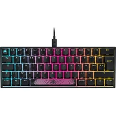 Corsair K65 RGB Mini 60% Mechanical Gaming Keyboard – BE Azerty – MX Red