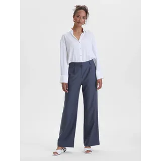 Orsay Dunkelgraue Damenhose mit weitem Bein 38 - Bunt
