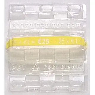 CECONCEPT L250TC100 Pacchetto von 250 Münzhüllen für 1,00 Euro, 250 Stück pro Packung