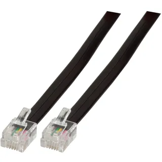 EFB-Elektronik EFB Elektronik K2404SW.1 Telefonkabel 1 m schwarz,