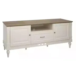 tv Ständer Kommode Holztisch Wandregal modernes rtv Ständer Design neu - Weiß