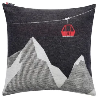 David Fussenegger Zierkissen , Dunkelgrau , Textil , 50x50 cm , Heimtextilien, Wohntextilien, Kissen, Zierkissen