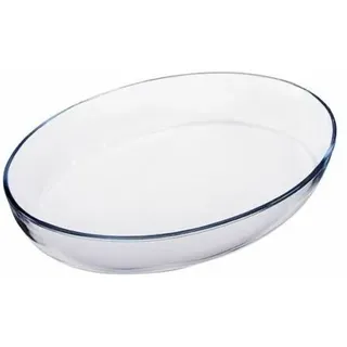 Backform Glas Oval Kochen Aus Backofen Und Mikrowelle 3Lt 35x24cm Idea