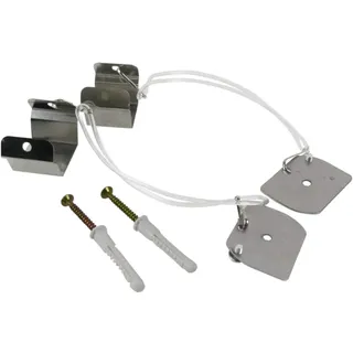 Seil Abhängung Acrylseil 15cm Deckenbefestigung Standard für LED-Hängeleuchte QUALIS Bemko C27-QLS-ZMN-A