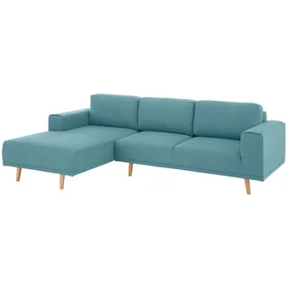 Home Affaire Ecksofa Lasse L-Form Mikrofaser 3-Sitzer Petrol