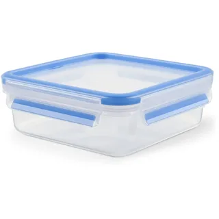 Emsa Clip & Close quadratisch blau 0,85 l