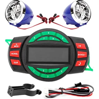 Motorrad -Bluetooth -Lautsprecher, MP3 -Musik -Player Mutifunktion BT -Funktion Telefon, die Wiedergabe für das Motorrad wählen