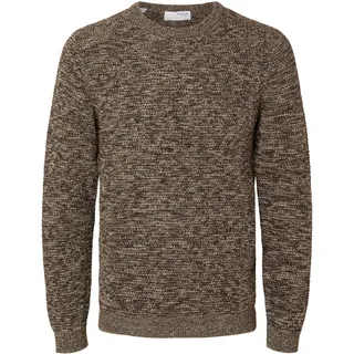 Selected Homme Male Strickpullover Rundhalsausschnitt | Knitted Pullover