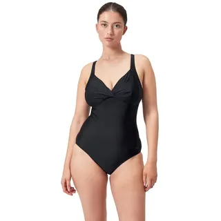 Speedo Cross Knot Shaping Badeanzug - Black - UK 36
