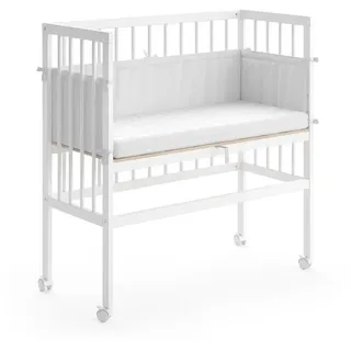 VitaliSpa Beistellbett Sophie, 40 x 90 cm 1 Seitenschiene, - Weiß