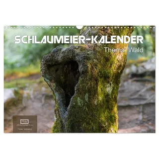 Schlaumeier-Kalender - Thema: Wald (Wandkalender 2026 DIN A3 quer), CALVENDO Monatskalender: 12 tolle Motive aus dem Wald mit interessanten Fakten zum Thema Wald. (CALVENDO Natur)