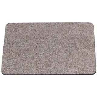ANRO Fußmatte Schmutzfangmatte waschbar wasserdicht robust Schmutzfänger für Eingang, Haustür, Flur, Küche, Schlafzimmer Poet Größe 40x60cm Carpet Hellbraun