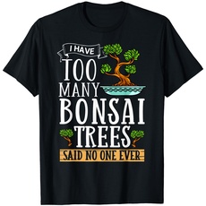 Bonsai Baum Pflanze Indoor Garten Japanisch T-Shirt