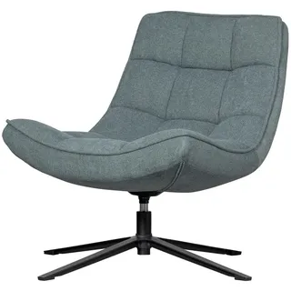 Woood Drehsessel »Maudi« Metallgestell, gepolstert mit gewebtem Stoff, H 84 cm x B 74 cm