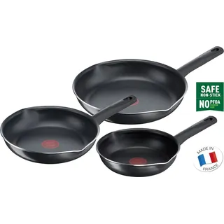 Tefal B56490 Day By Day On Pfannen-Set 3-tlg. 20 cm + 24 cm + 28 cm