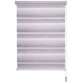 Doppelrollo LIEDECO "Farbverlauf" Gr. 7, beige (sand), B:70cm H:150cm, Polyester, Rollos, Doppelrollo