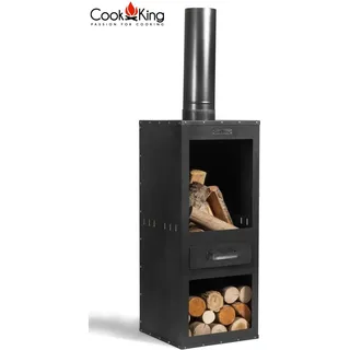 CookKing 111485 Gartenofen Terrassenofen Kamin Feuerstelle „ROSA“