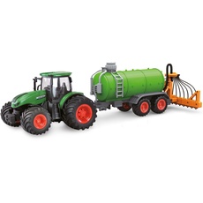 Bild 22637 RC-Traktor mit Güllefass, Sound & Licht, 1:24 RTR grün