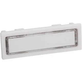 JU Kombitaster Klingeltaster 65 x 22 mm weiß JU Nummer 21-111 JU-003