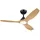 Olas 35 cm Deckenventilator Schwarz