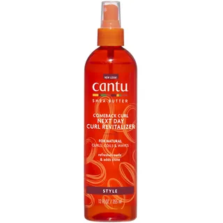 Cantu Shea Butter Curl Next Day Spray feuchtigkeitsspendend leicht Halt 355 ml