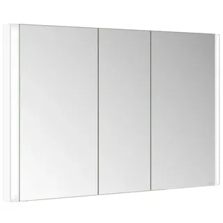 KEUCO SOMARIS Spiegelschrank Wandeinbau 3-türig, 1200mm, 14514513100, Farbe: Weiß Matt