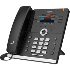 Axtel AX-400G IP-Telefon - 8 SIP-Konten, 5-Wege-Audio-Konferenzbrücke, Dual-Port PoE Gigabit Ethernet, beleuchtetes 2,8" 320×240 Pixel Farbdisplay, kristallklarer HD-Sound, EHS-fähig - Schwarz, NO PSU