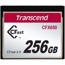 Bild von CFX650 R510/W370 CFast 2.0 CompactFlash Card 256GB (TS256GCFX650)
