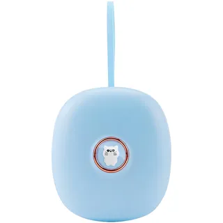 Lancoon Digitaler Vibrationswecker, tragbarer Bettschüttler mit Schlummerfunktion, einstellbare Vibration für Schwerhörige, LED-Anzeige unter dem Kopfkissen, Blitzlicht, tragbares Seil