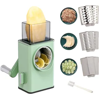 MAGIC SELECT Rotierende Kartoffelreibe 3 in 1 2-tlg. Edelstahl