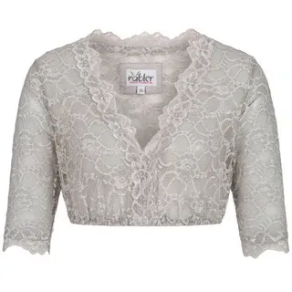 Nübler Dirndlbluse »Dirndlbluse 3/4 Arm Laura«, silberfarben