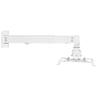 SpeaKa Professional SP-PWM-101 Beamer-Wandhalterung Drehbar Wandabstand (max.): 600 mm Weiß