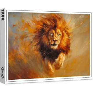 raxxa Premium-Puzzle "Staub des Löwen", 1000 Teile