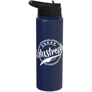 Katastrophe Meme Auto Geschenk Geburtstag steel Männer Fun Stainless Steel Insulated Water Bottle
