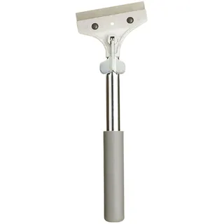 ProDec Advance 100 mm Titan-Hochleistungsschaber mit doppelt dicken Klingen | aus gehärtetem Stahl, robustem Chromschaft mit weichem Griff, für maximale Schableistung