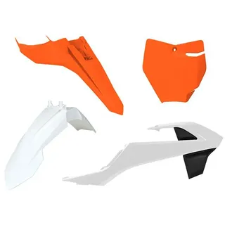 Rtech Ktm 65 Sx 2016-2023 Ktm058 Plastikbausatz - White / Orange - One Size