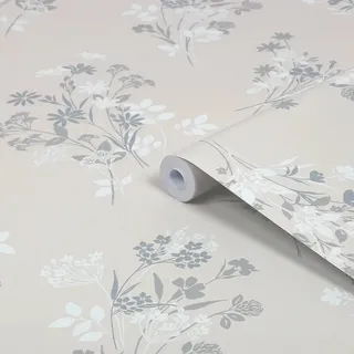 Laura Ashley Vliestapete Igerna Natural Beige FSC®