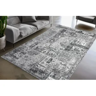 OBSESSION »Avantgarde 105« rechteckig 8 mm Höhe modernes Patchwork Design, waschbar, In- und Outdoor, Balkon, Terrasse,