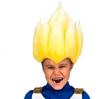 Mom Sayan Vegeta Baby Perücke - Multicolor - One Size