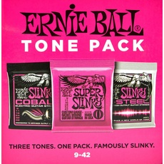 Ernie Ball Super Slinky E-Gitarre Ton-Pack, Stärke 9-42