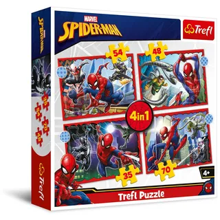 Trefl 4-in-1 Spiderman (Kinderpuzzle)