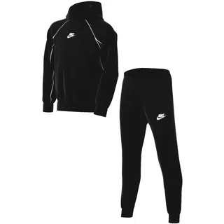 Nike Kinder Trainingsanzug Club Fleece HQ9318-010 122-128 - Black/Black/White/White - 122-128