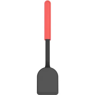 Mepal - Pfannenwender Chef it - Für antihaftbeschichtetes Kochgeschirr - Hitzebeständiges Silikon: bis zu 200°C - Spülmaschinengeeignet - Küchenutensilien - 32 cm - Coral