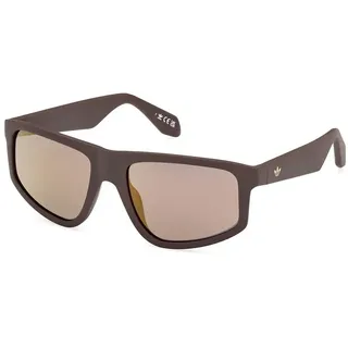 Adidas Originals Or0108 Polarisierte Sonnenbrille - Dark Brown/Other / Brown - One Size
